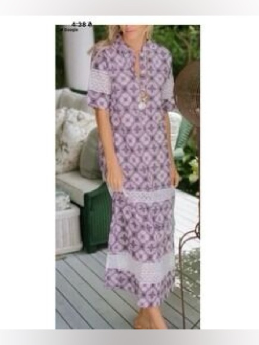 Julia amory Caftan- size small